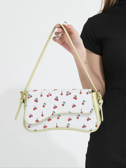 26 Spring/Summer Women'S Saddle Bag, Daily Shoulder Bag and Crossbody Bag, Classic Shoulder Bag, Elegant Magnetic Sealed Saddle Bag, Suitable for Daily Use, Party Attendance